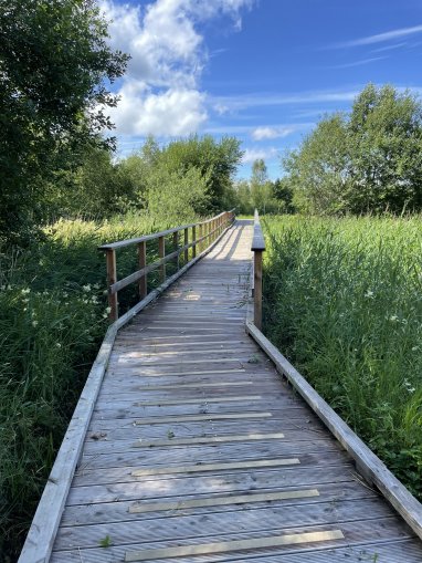 Spången vid boulebanan