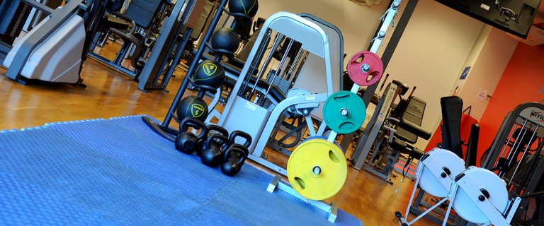 gymmet, interiör