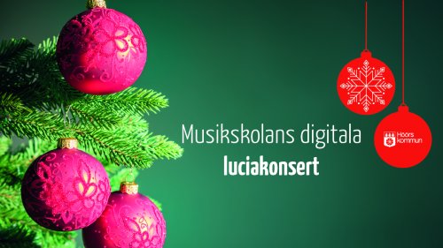 Höörs musikskolas digitala luciakonsert 2020